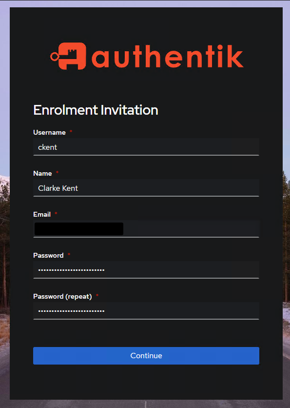 Signup Form
